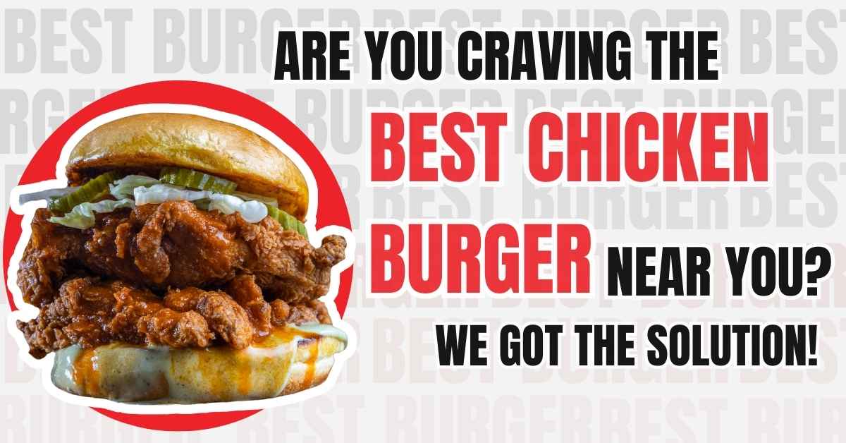 Best Chicken Burger Near Me | Flame 400 Burger Cafe