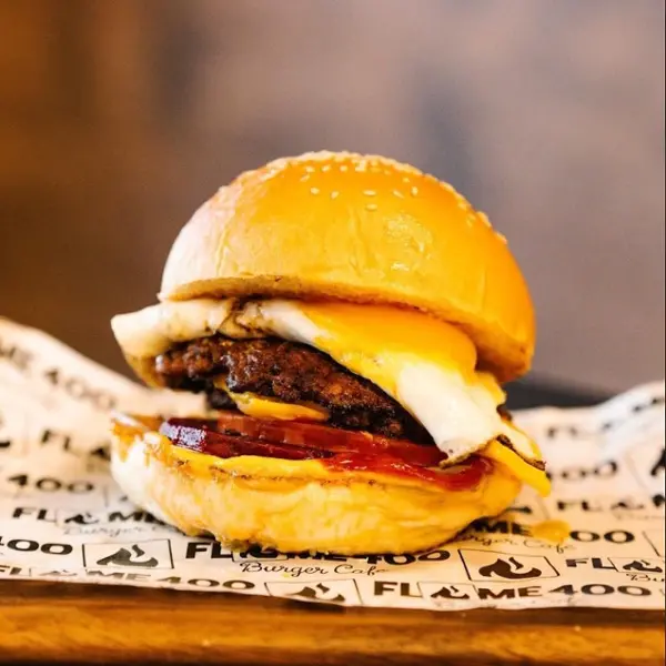 Down Under Burgers | Flame 400 Burger Cafe
