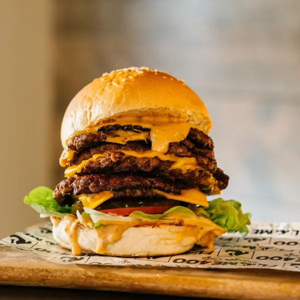 Triple 400 Burgers | Flame 400 Burger Cafe